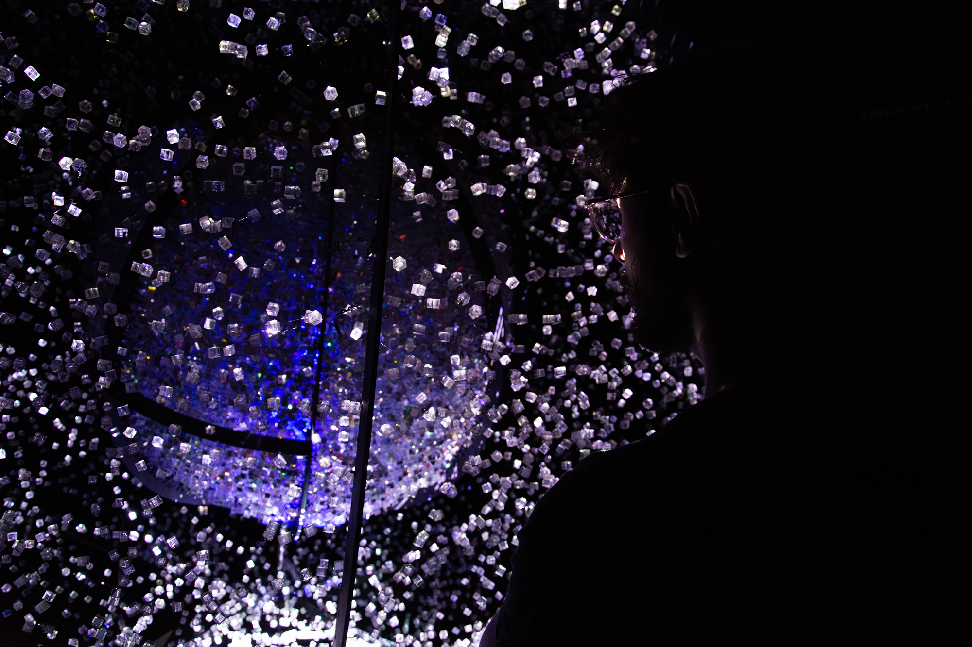 Sculpture de données sur la pollution spatiale — Leave Space par Alessia Sanna