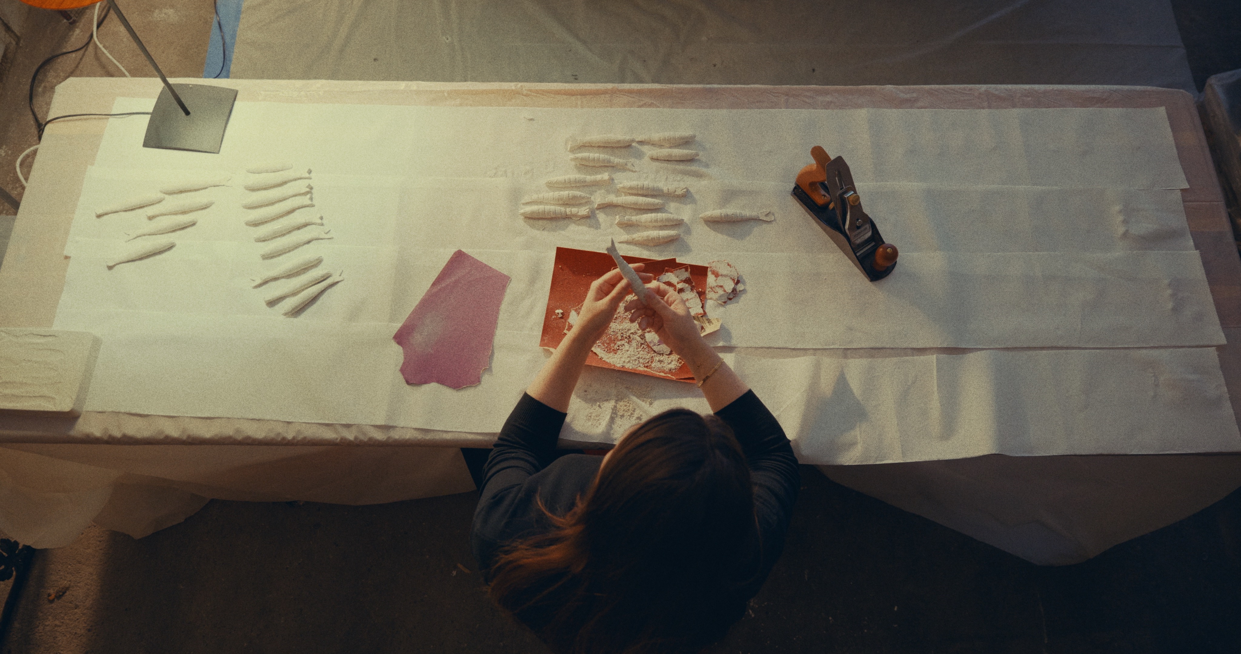 Maelström !, moulage et fabrication des sculptures — Alessia Sanna