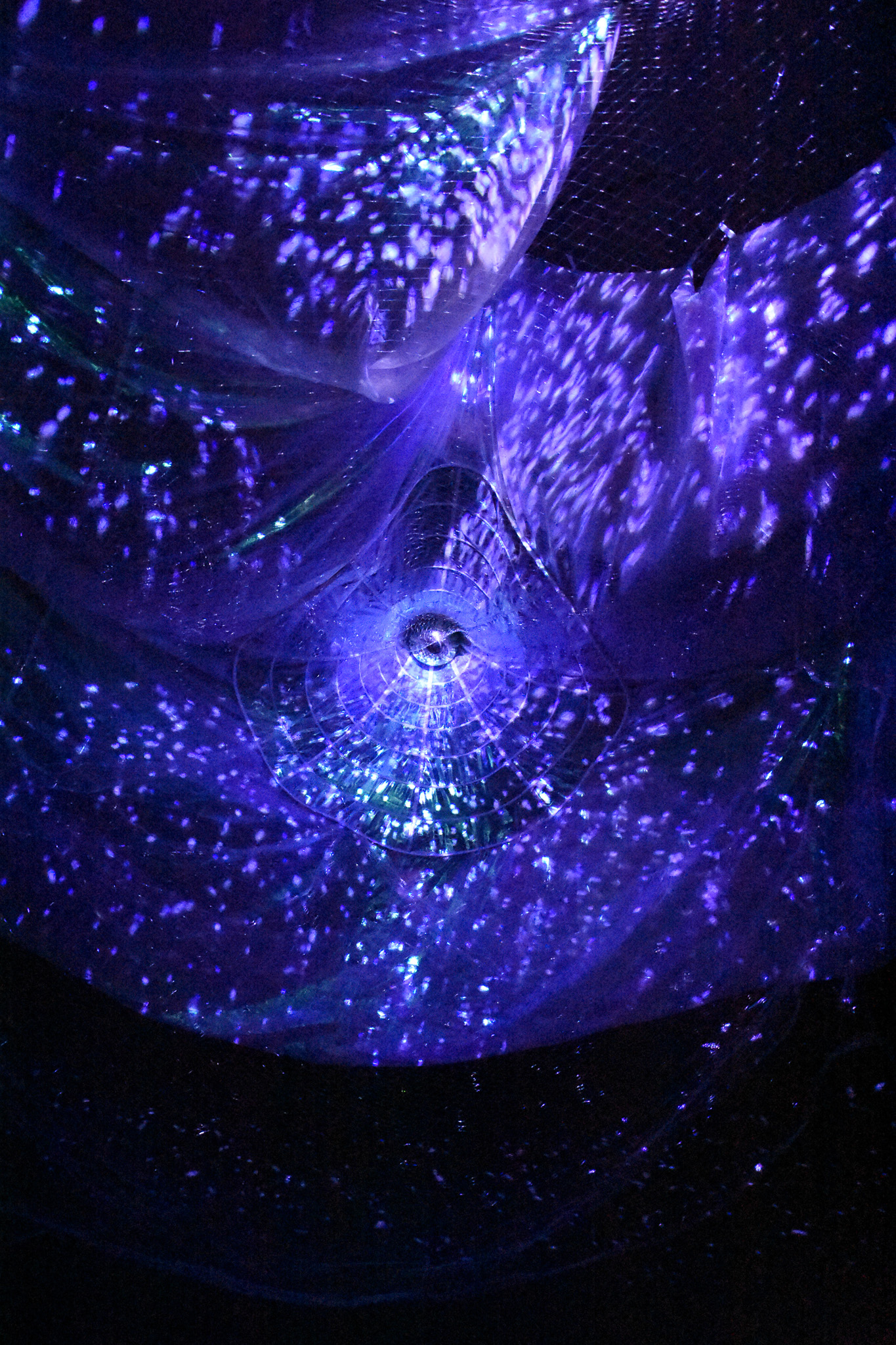 Maelström !, Ghost Net — filets fantômes et données, installation Alessia Sanna